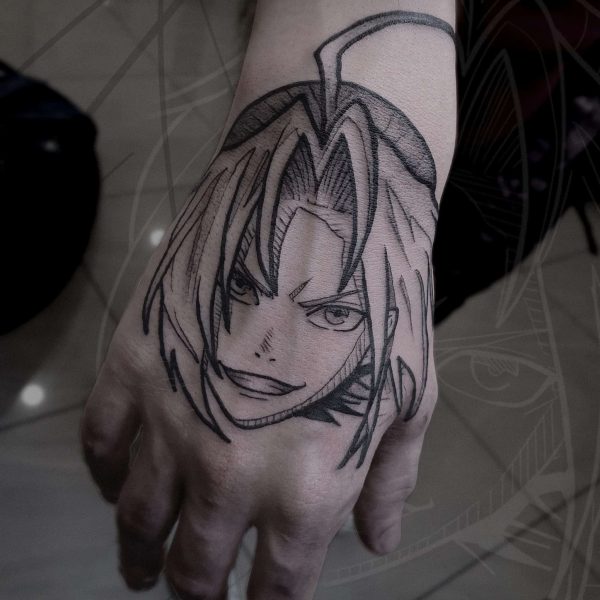 anime tattoo