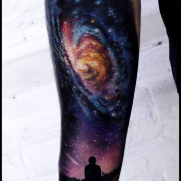 kosmiczny tatuaż