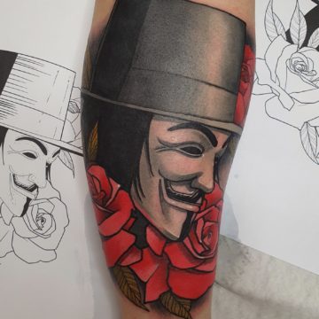 tatuaz styl valentina